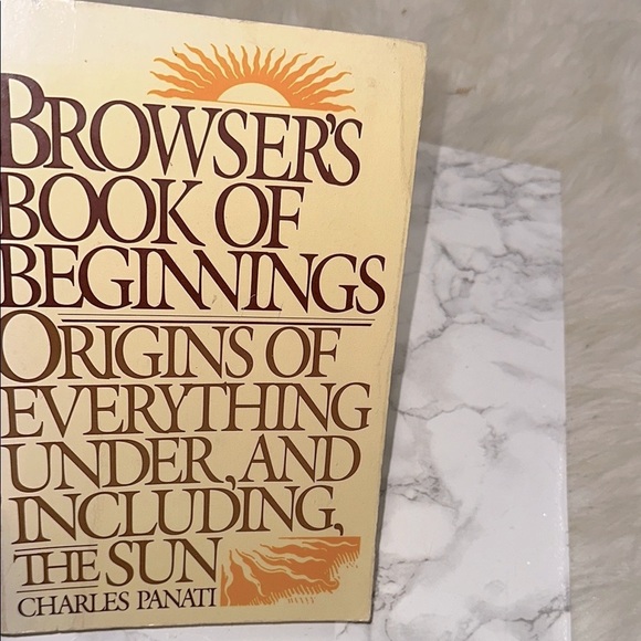 Browser's Book of Beginnings by Charles Panati - Picture 2 of 9
